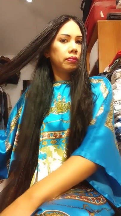 Basang Basa Sa Tubig Wet Long Hair Ni Lolita Longhair Viral Youtube