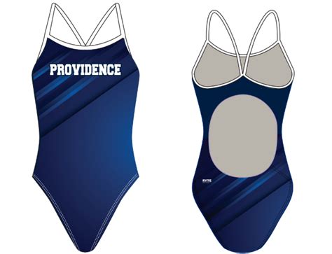 Providence High School Swim Team Custom Women's Active Back Thin Strap ...