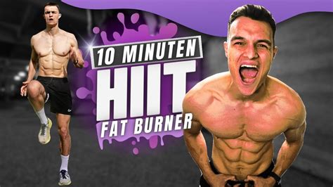 10 Minuten Effektives Hiit Fatburner Workout Ohne Geräte Youtube