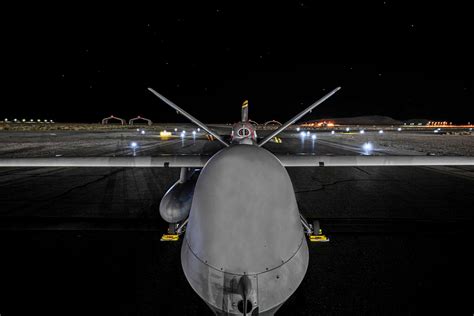 An MQ 9 Reaper Sits On The Flightline At Creech Air NARA DVIDS