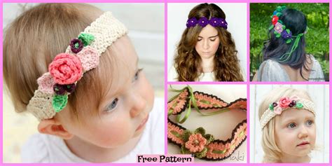 Crochet Flower Headband Free Patterns Diy Ever