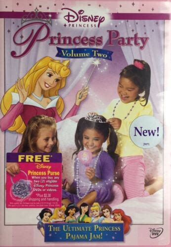 Disney Princess Party Volume Two Dvd Brand New Factory Sealed