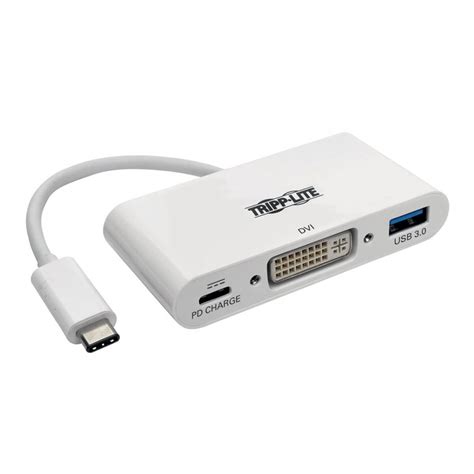 Expercom Mx Tripp Lite Adaptador Usb C Macho Dvi D Hembra Con