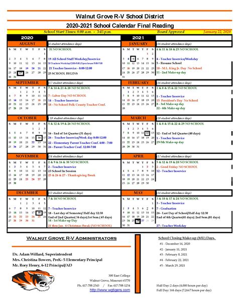 Carthage Mo School Calendar | Calendar for Planning