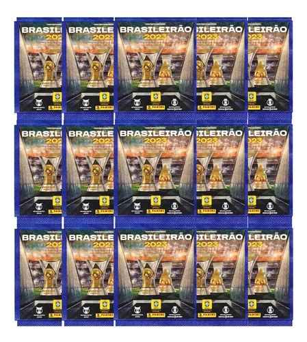 Pacotes de figurinhas Brasileirão 2023 Panini Kit de 20 x 5 en