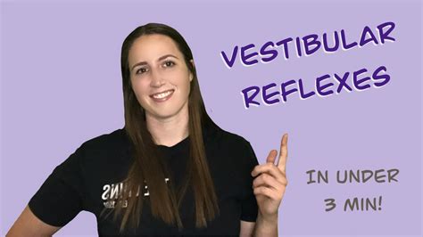 Vestibular Reflexes Responses VOR VCR VSR YouTube