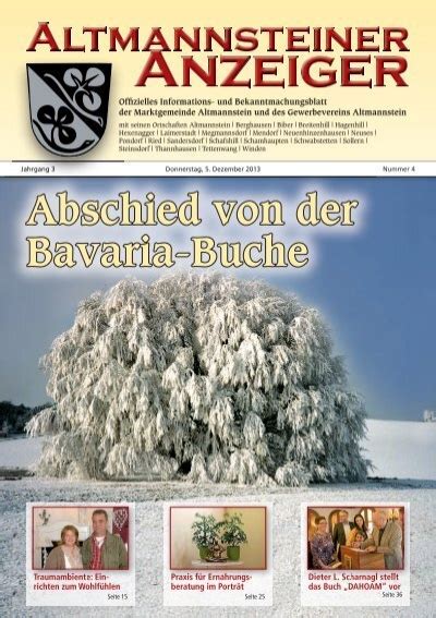 Abschied Von Der Bavaria Buche Termine F R Anzeiger