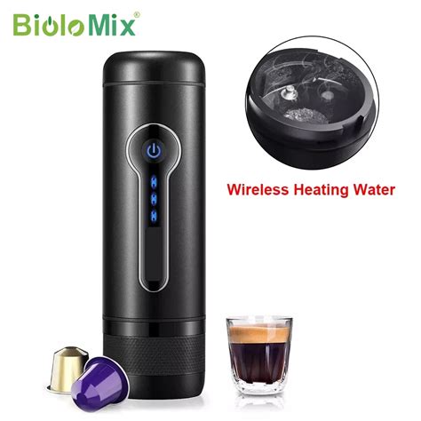 Portable Wireless Heating Mah Automatic Coffee Maker Bar