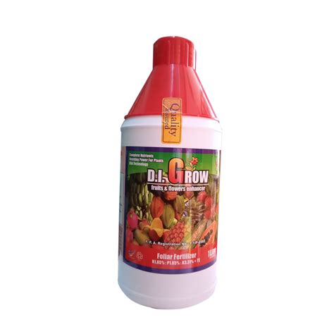 D I Grow Red Fertilizer 1Ltr Agritab