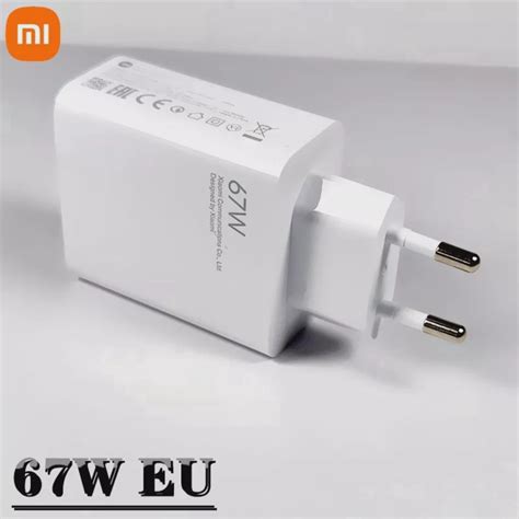 Carregador Xiaomi W Original Fast Turbo Cabo Usb C A Poco F