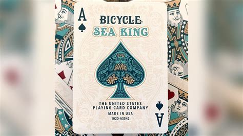 Bicycle Sea King Playing Cards Cards District