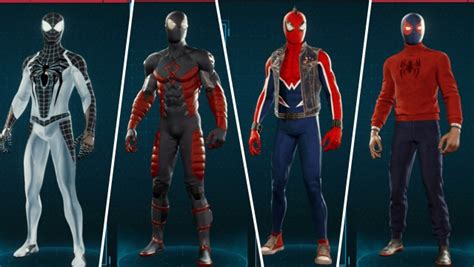 C Mo Obtener Todos Los Trajes En Marvel S Spider Man Meristation