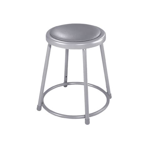 National Public Seating Series Heavy Duty Steel Padded Lab Stool