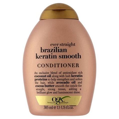 OGX Brazilian Keratin Smooth Conditioner Make Up Musthaves