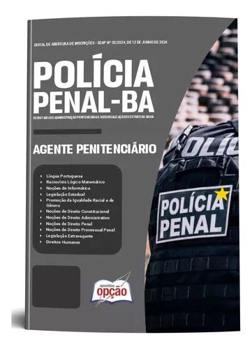 Apostila Pol Cia Penal Bahia Agente Penitenci Rio Editora