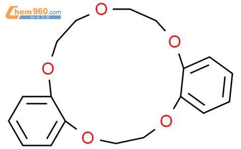 14262 60 3二苯并 15 冠醚 5化学式、结构式、分子式、mol 960化工网