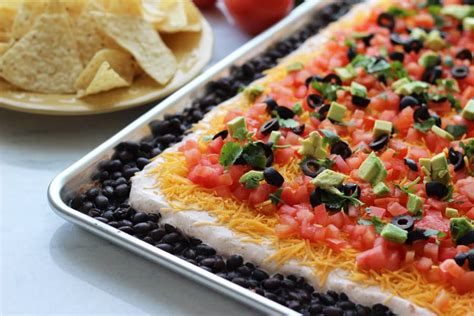 Stunningly Beautiful Tex Mex Dip Recipe