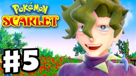 Pokemon Scarlet And Violet Gameplay Walkthrough Part Gym Leader