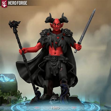 Hero Forge Lord Of Darkness Legend Movie By Ysidromerlinus On Deviantart