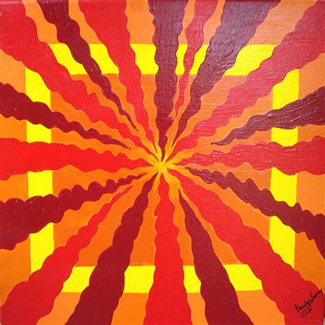 Sunburst Painting by Gaudys Laxury | Saatchi Art