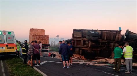 Triple Choque Y Vuelco En La Ruta 12 Casi Termina En Tragedia Diario