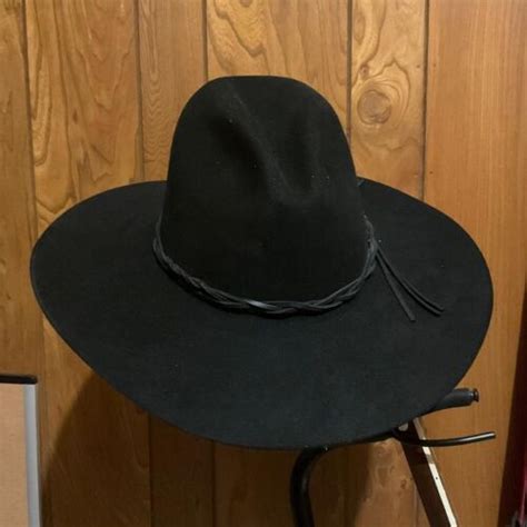 STETSON 6X FUR FELT GUS COWBOY WESTERN HAT EBay