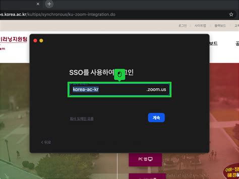 Ku Zoom 이용 참고사항 고려대학교 온라인 강의 꿀팁