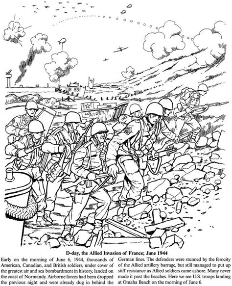 Free Ww2 Coloring Pages