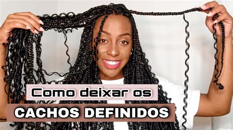 Como Deixar Os Cachos Da Tran A Goddess Braids Definidos Cachosdasamy