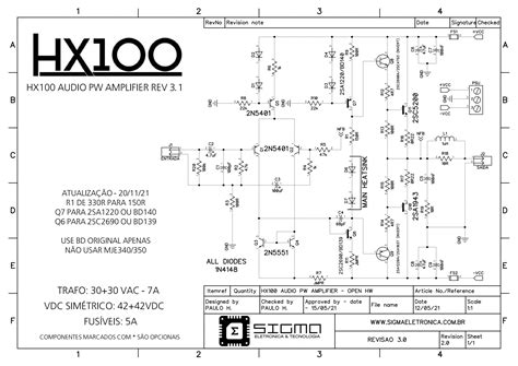 100 Watt Power Amplifier Circuit Diagram Edrawmax Template