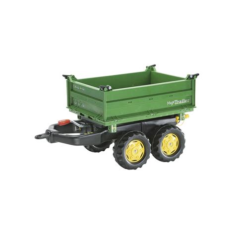 RollyToys Mega Trailer John Deere grün