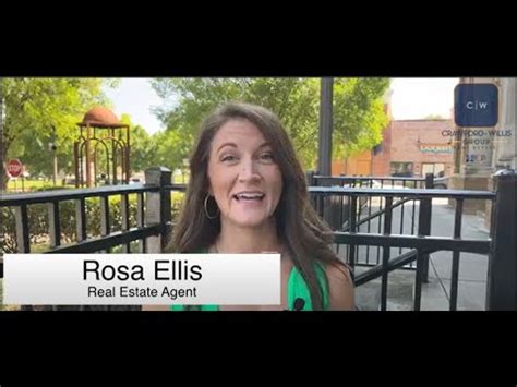 Meet Our New Agent Rosa Ellis Crawford Willis Group Youtube