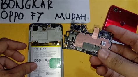 Cara Mudah Bongkar Oppo F Youtube