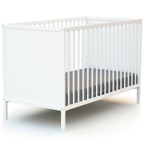 Chambre Duo Lit B B X Cm Et Commode Langer Webaby Blanc De At