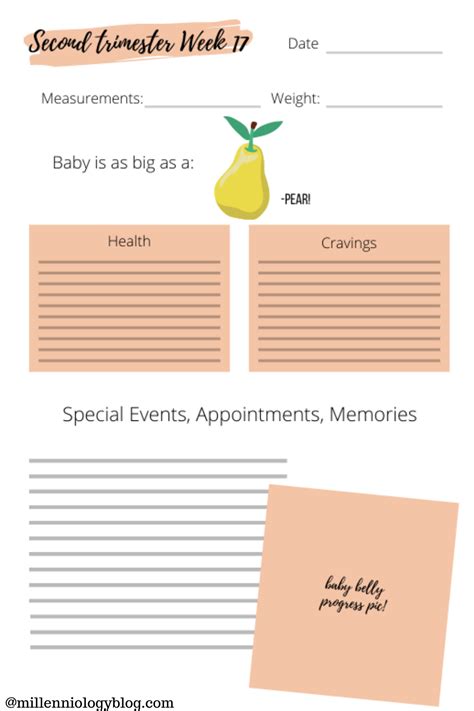 Free Printable My Pregnancy Journal Artofit