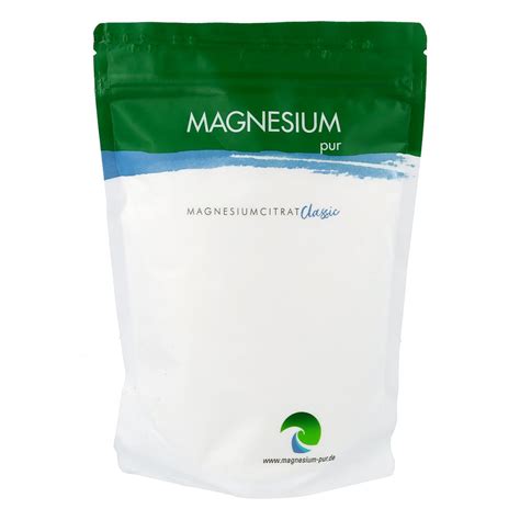 Magnesium Pur Granulat Classic G Online Kaufen