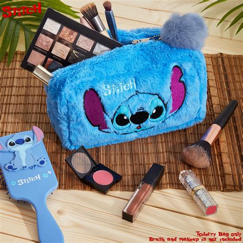 Disney Lilo And Stitch Makeup Bag Plush Wash Bag For Cosmetics With