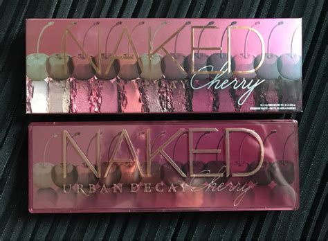 Urban Decay Naked Cherry Eyeshadow Palettes Kesehatan Kecantikan