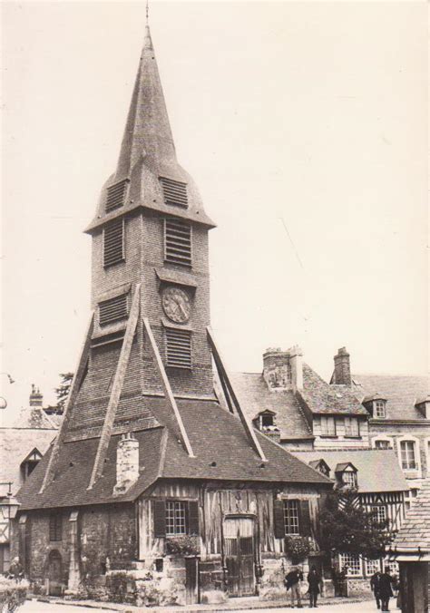 Carte postale HONFLEUR le clocher de l église Sainte Catherine da