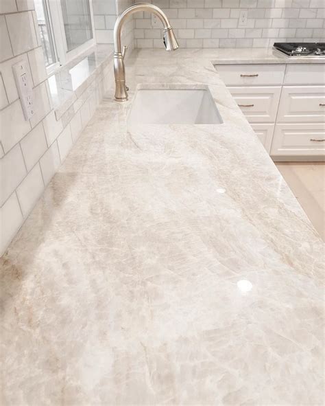 The Versatility Of Perla Venata Quartzite From Floor To Wall United