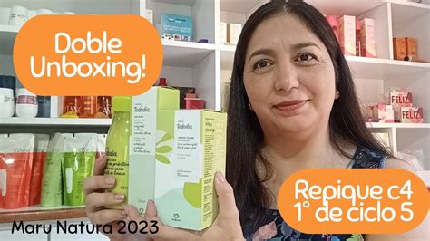 Doble Unboxing Repique Ciclo Y Pedido De Ciclo Maru Natura