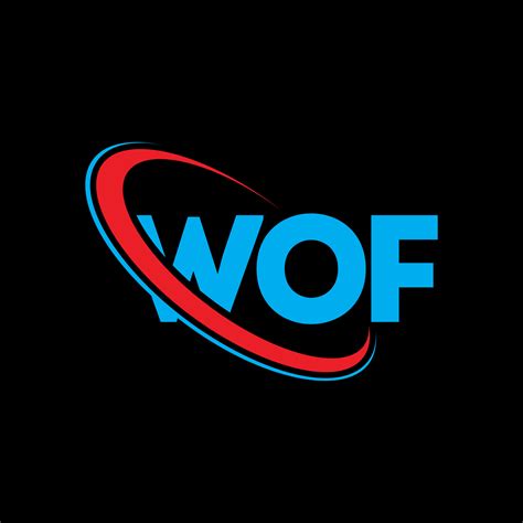 WOF logo. WOF letter. WOF letter logo design. Initials WOF logo linked ...