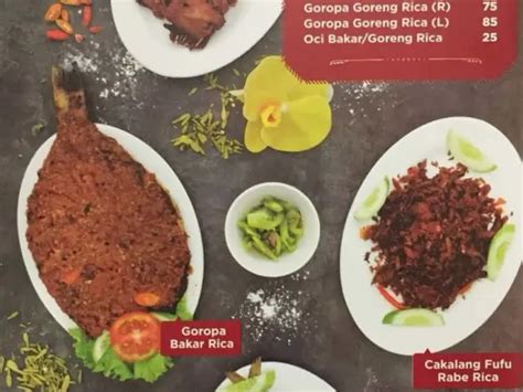 Harga Menu Restaurant Sarang Oci Terbaru 2022 2023 Di Jakartajakarta