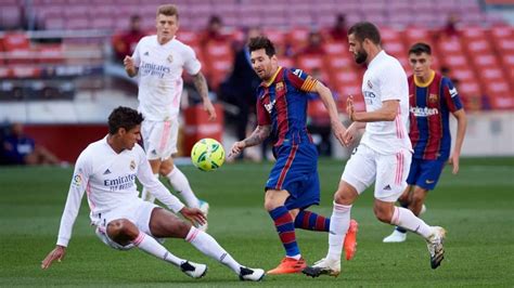 El Clásico La Mala Racha Que Buscará Cortar Messi Contra El Real Madrid