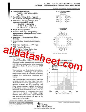 Tlc Cd Datasheet Pdf Texas Instruments