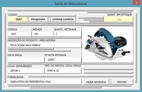 Planilha Controle Estoque Almoxarifado Excel Simples Pr Tica Ello