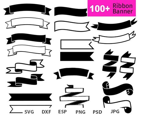 Banner Svg Banner Svg Bundle Banner Clipart Banner Png Banner Vector