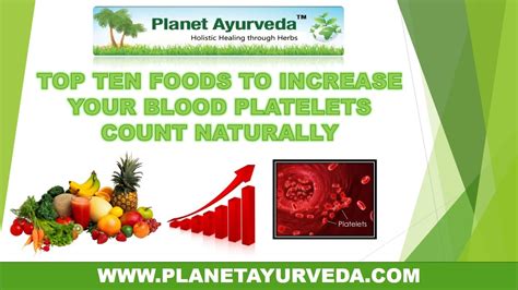 Top Foods To Increase Your Blood Platelets Count Naturally Youtube