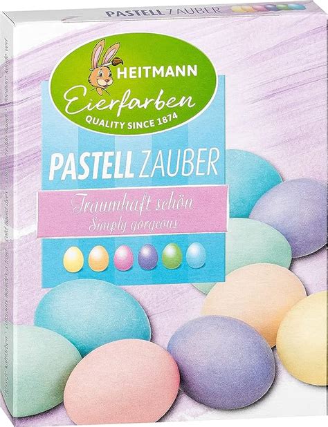 Heitmann Bunt Eierfarben Pastell Zauber Fl Ssige Eierfarben