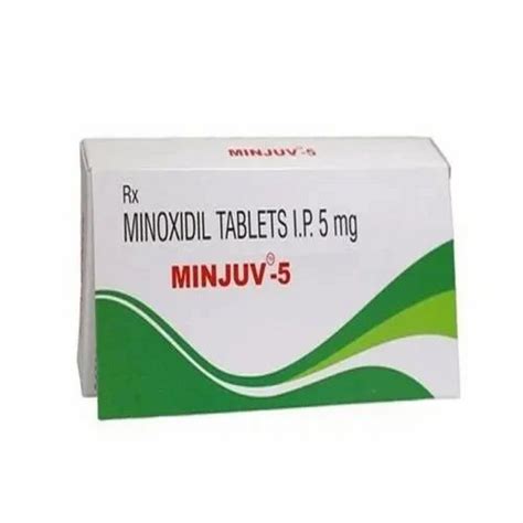 Abs Minoxidil Minjuv Mg Tablet For Clinical Purpose Box At Rs